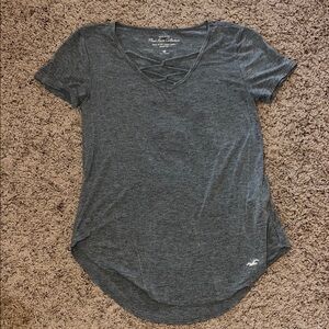 Hollister Gray Short Sleeve T-Shirt